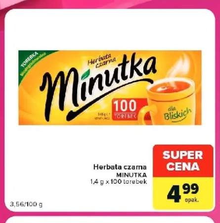 Herbata czarna Minutka
