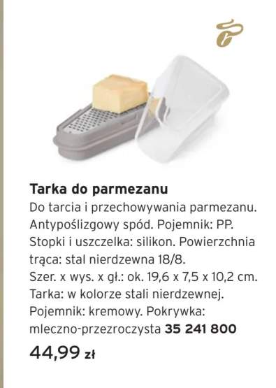 Tarka do parmezanu