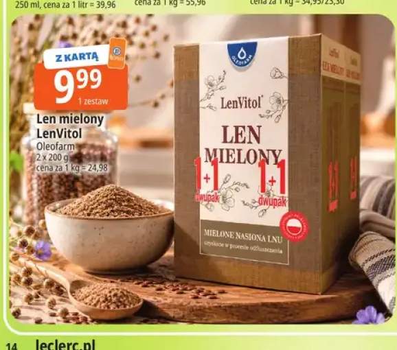 Len mielony LenVitol 2-pak