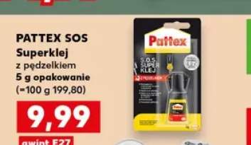 Superklej z pędzelkiem Pattex Sos
