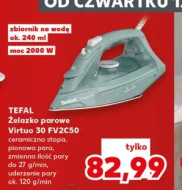 Żelazko parowe Virtuo 30 FV2C50 Tefal