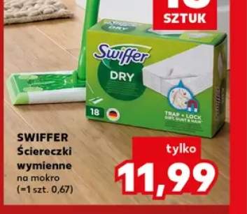 Ściereczki wymienne na mokro Swiffer