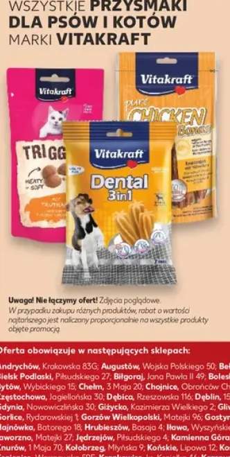 Przysmaki dla psów i kotów marki Vitakraft +3 warianty