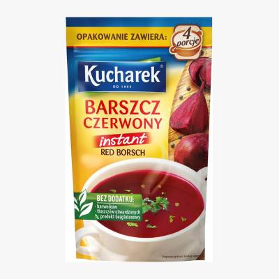 Zupa barszcz czerwony instant Kucharek 48g