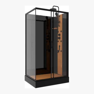 Kabina z hydromasażem prostokątna 100x80