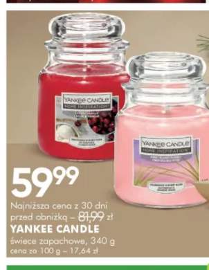 Świeca zapachowa Home Inspiration Cherries Vanille Yankee Candle +1 wariant