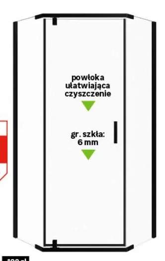 Kabina prysznicowa Stylio 80 x 80 Sea-Horse