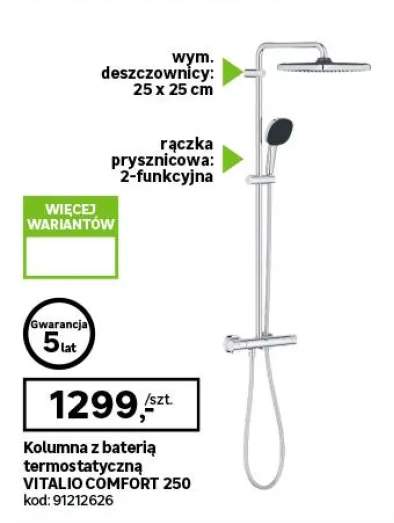 Kolumna prysznicowa z baterią  GROHE