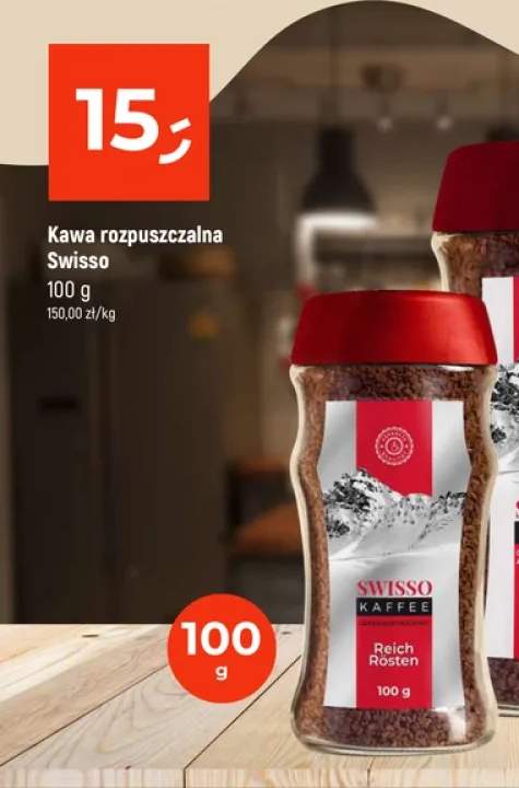 Kawa rozpuszczalna Swisso