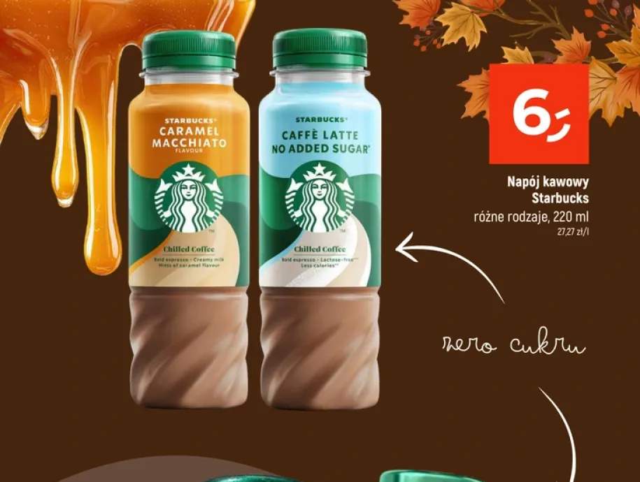 Napój kawowy Starbucks Caramel Macchiato +1 wariant