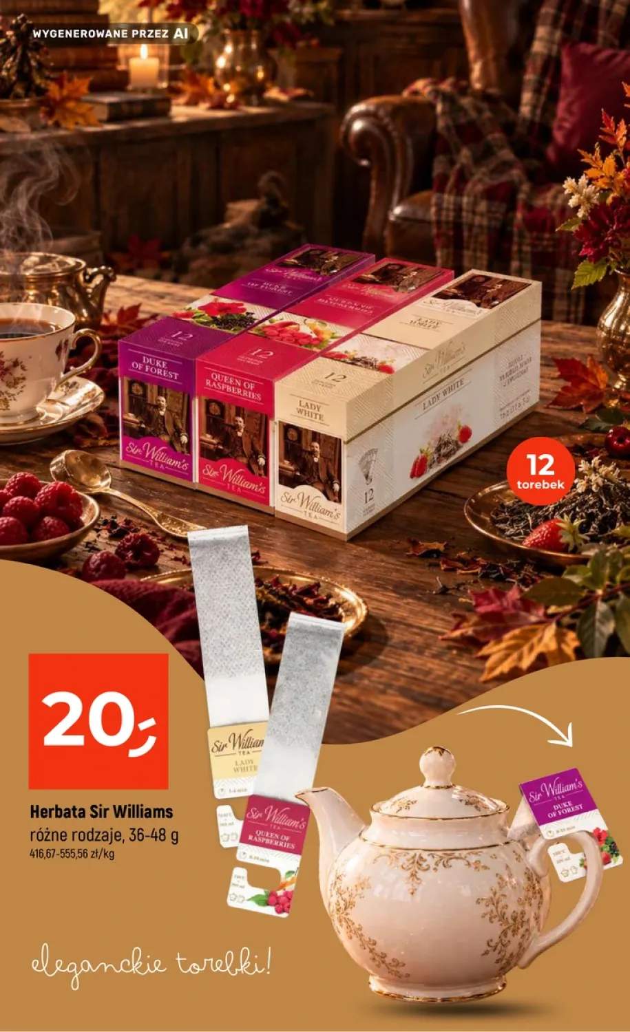 Herbata Sir William's Duke of Forest +2 warianty