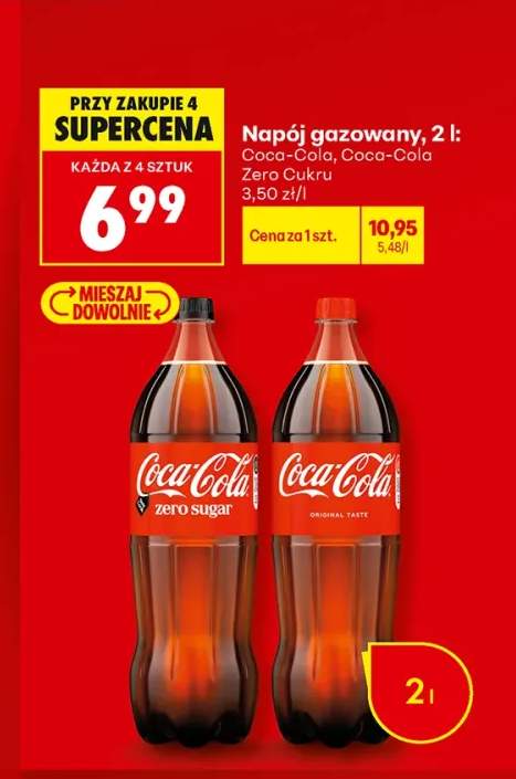 Napój gazowany Coca-Cola +1 wariant