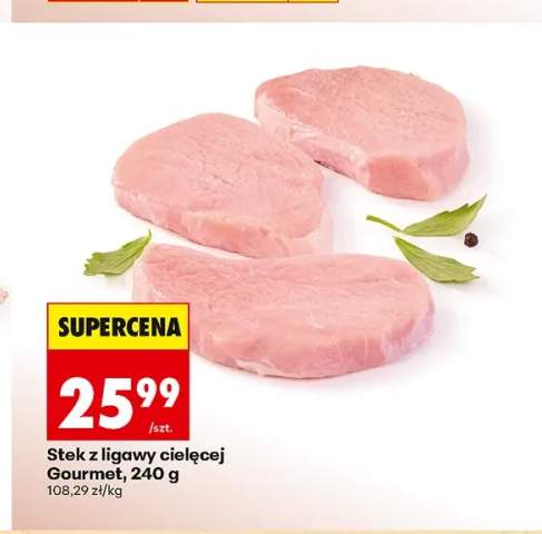 Stek z ligawy cielęcej Gourmet