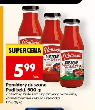 Pomidory duszone Pudliszki klasyczny +2 warianty