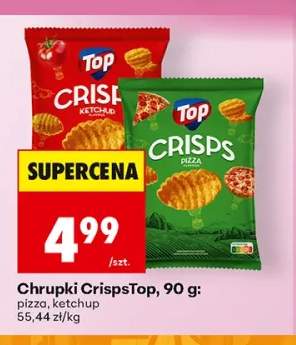 Chrupki CrispsTop ketchup +1 wariant