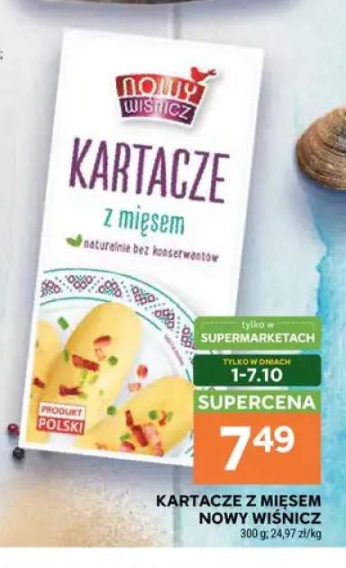 Kartacze z mięsem Nowy Wiśnicz