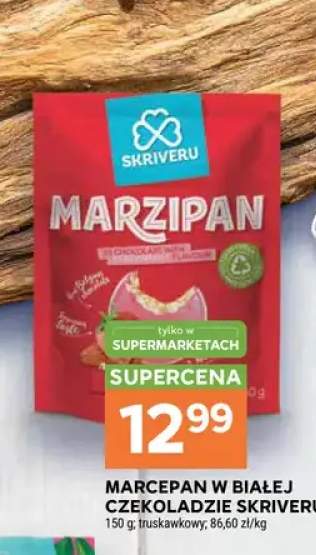 Marcepan w białej czekoladzie Skriveru