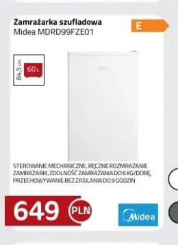 Zamrażarka szufladowa Midea MDRD99FZE01