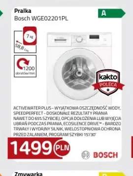 Pralka Bosch WGE02201PL