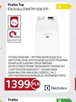 Pralka Top Electrolux EW6TN15061FP