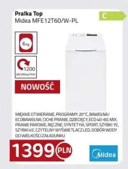 Pralka Top Midea MFE12T60/W-PL