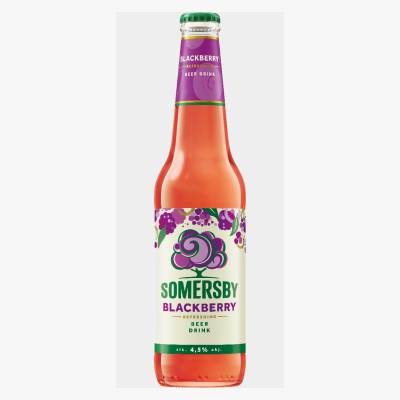 Napój piwny Somersby blackb. 400ml 4,5% but. bzzw.