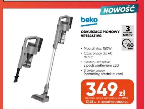 Odkurzacz pionowy VRT54621VG Beko