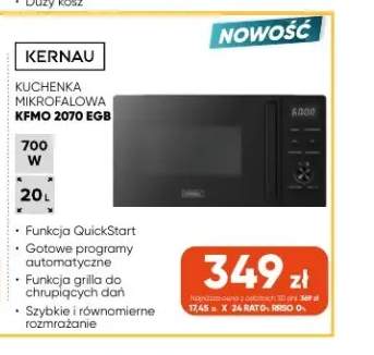 Kuchenka mikrofalowa Kfmo 2070 Egb Kernau