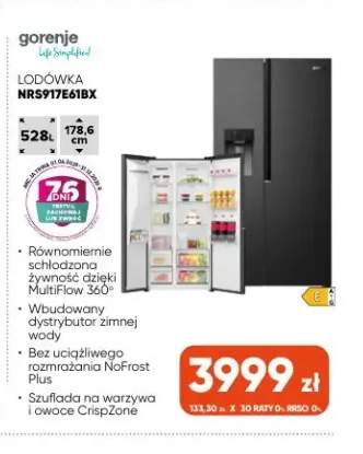 Lodówka NRS917E61BX Gorenje