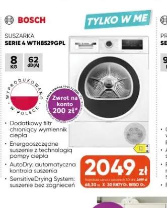 Suszarka Serie 4 WTH8529GPL Bosch