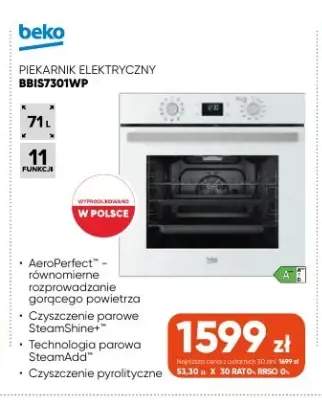 Piekarnik elektryczny BBIS7301WP Beko
