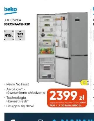 Lodówka B3XCNA415HXB1 Beko