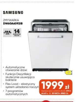 Zmywarka DW60A6092IB Samsung