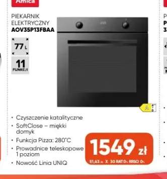 Piekarnik elektryczny AOV35P13FBAA Amica