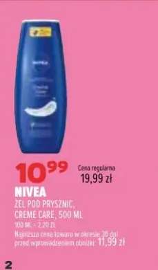 Żel pod prysznic Creme Care Nivea