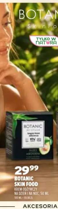 Krem odżywczy na dzień i na noc Botanic SkinFood