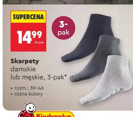 Skarpety damskie 3-pak +1 wariant