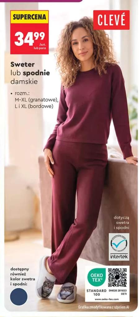 Sweter damski Clevé +1 wariant