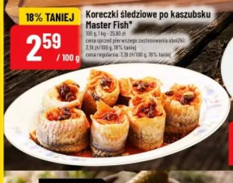 Koreczki śledziowe po kaszubsku Master Fish
