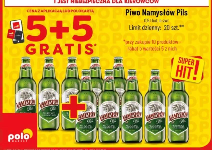Piwo Namysłów Pils