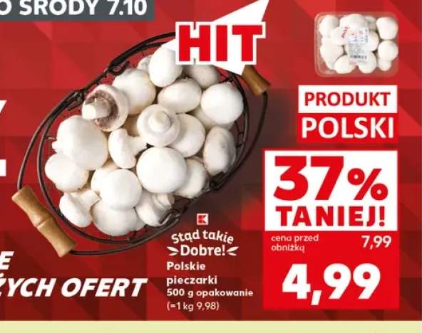 Pieczarki polskie K-Stąd Takie Dobre