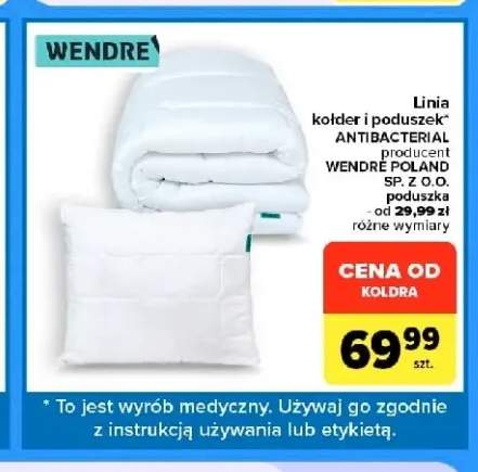 Kołdra Antibacterial Wendre +1 wariant