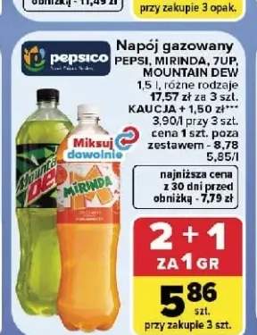 Napój gazowany Pepsi +3 warianty