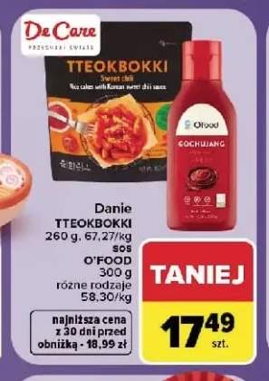 Danie Tteokbokki O'Food +1 wariant