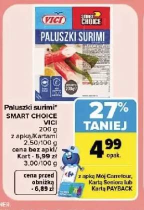 Paluszki surimi Smart Choice Vici