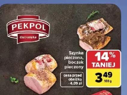 Szynka pieczona Pekpol +1 wariant