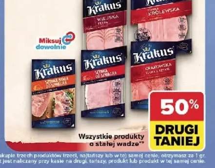 Produkty o stałej wadze Krakus +5 wariantów