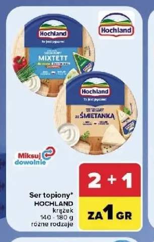 Ser topiony krążek Hochland