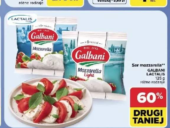 Ser mozzarella Galbani
