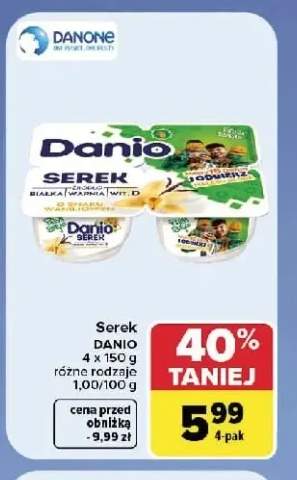 Serek Danio 4-pak